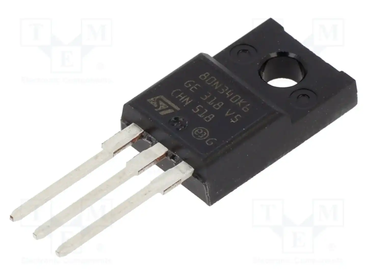 STMicroelectronics STF80N340K6 — Транзисторы с каналом N THT