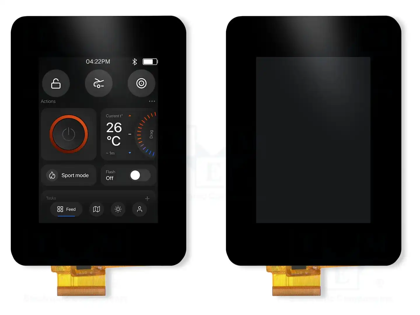4D LCD 4DLCD-35-320-480-NT-CLB-315-M16/S — Дисплеи TFT
