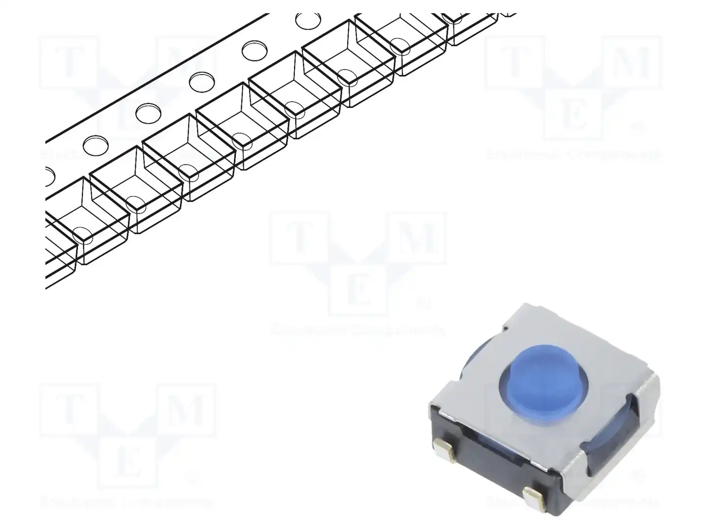 OMRON Electronic Components B3SL-1005P — Микропереключатели TACT