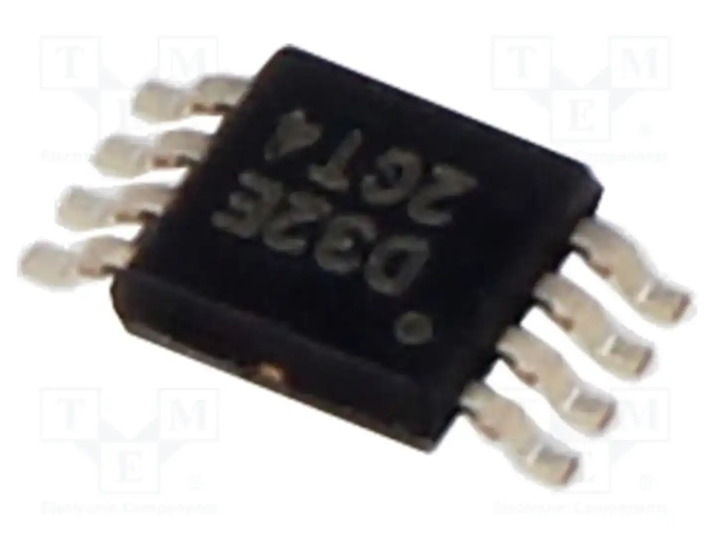 Texas Instruments DAC8532IDGK — Преобразователи D/A - микросхемы