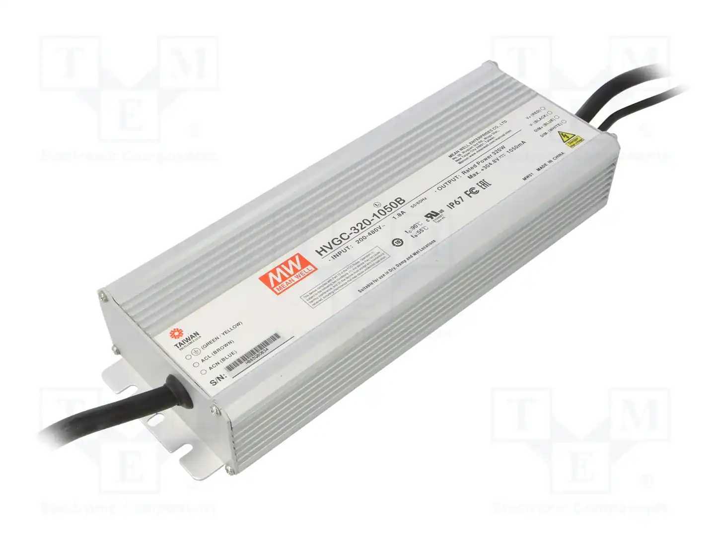 MEAN WELL HVGC-320-1050B — Блоки питания для LED