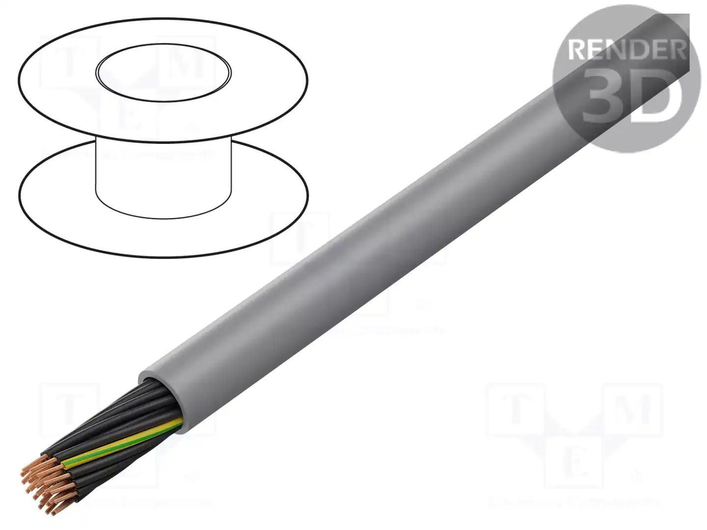 IGUS CF130.15.25.UL — Провода для направляющих- неэкранирован