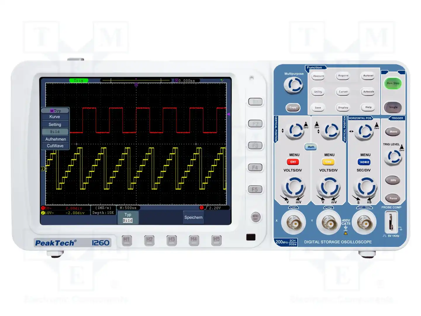 PEAKTECH P 1260 — Осциллоскопы цифровые