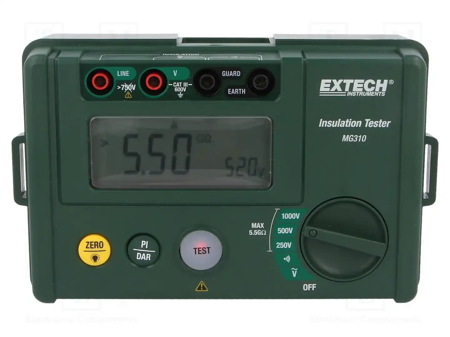 EXTECH MG310 — Измерители активного сопротивл. изоляции