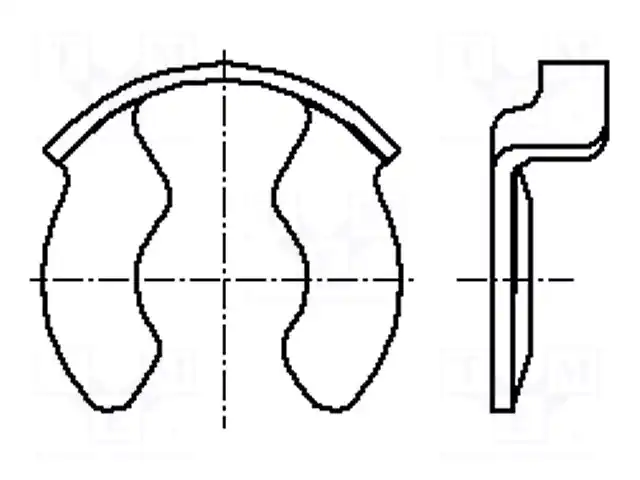 BOSSARD 1678671 — Стопорные кольца