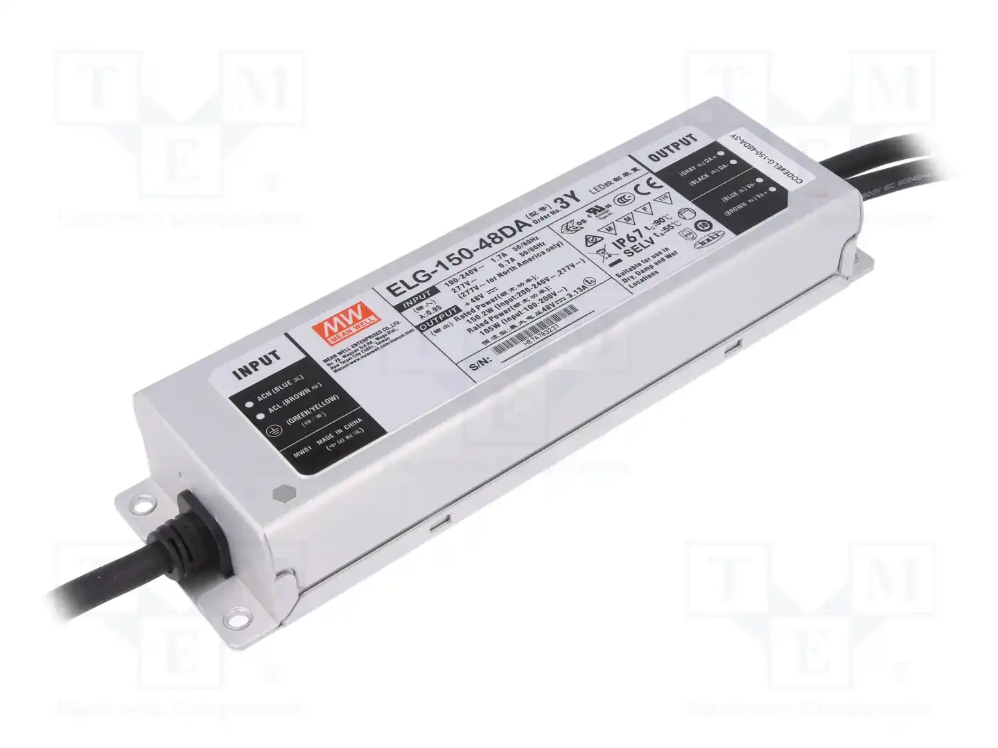 MEAN WELL ELG-150-48DA-3Y — Блоки питания для LED
