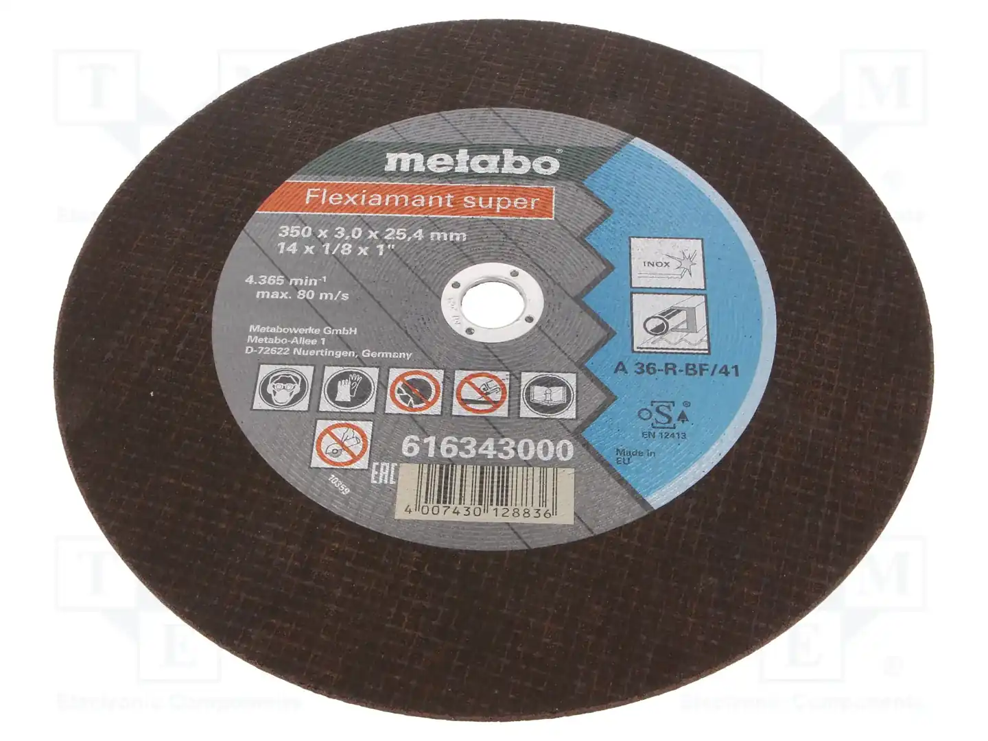 METABO 616343000 — Диски для резки и шлифовки