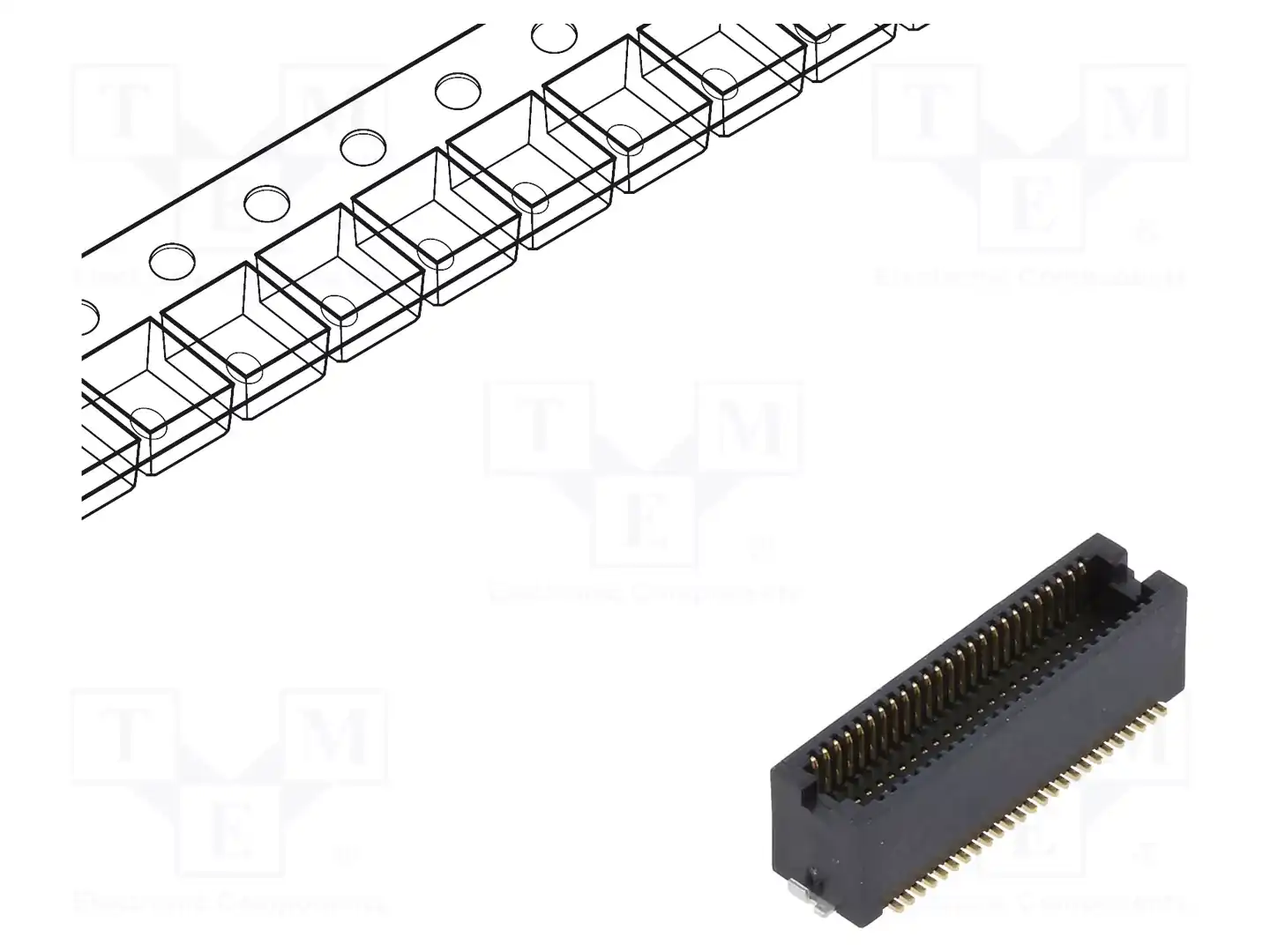 HIROSE DF12NB(5.0)-50DP-0.5V(51) — Разъeмы пластина - пластина