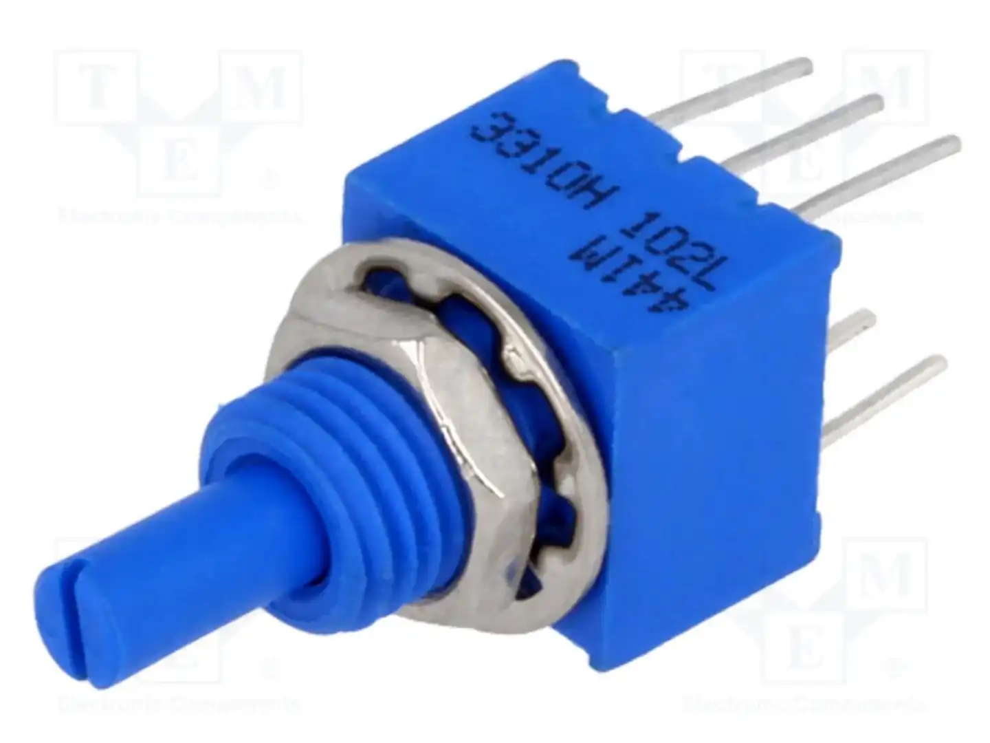 BOURNS 3310H-001-102L — Потенциометры одноооб. из пров. пластика