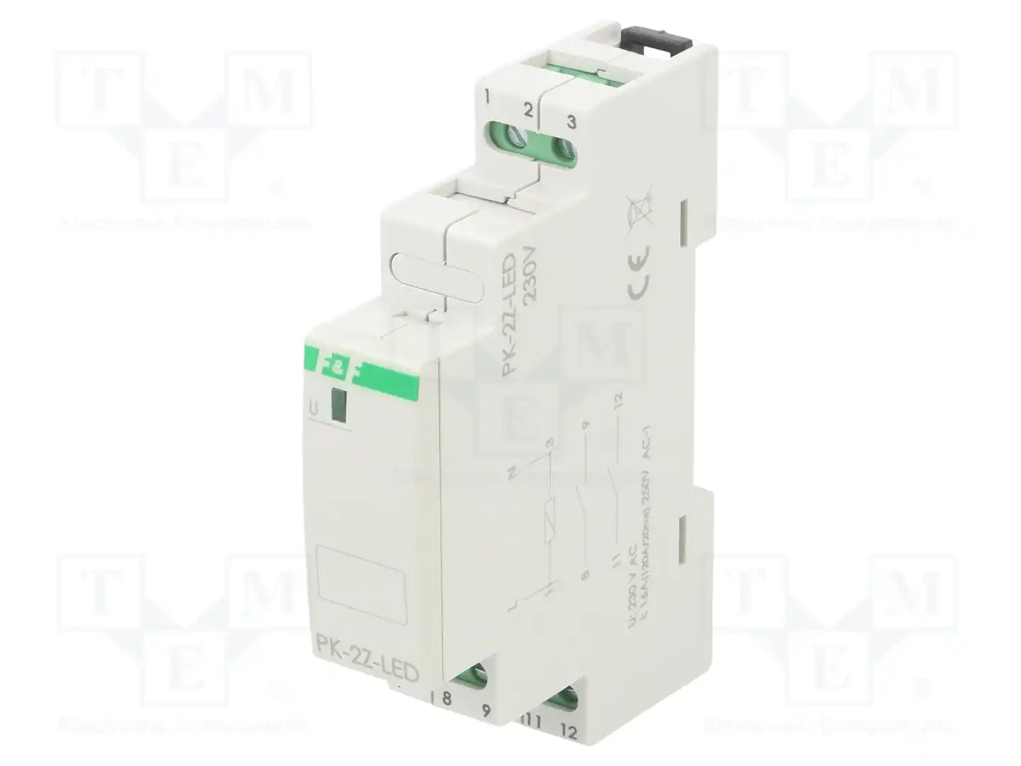 F&F PK-2Z-LED-230V — Монтажные реле