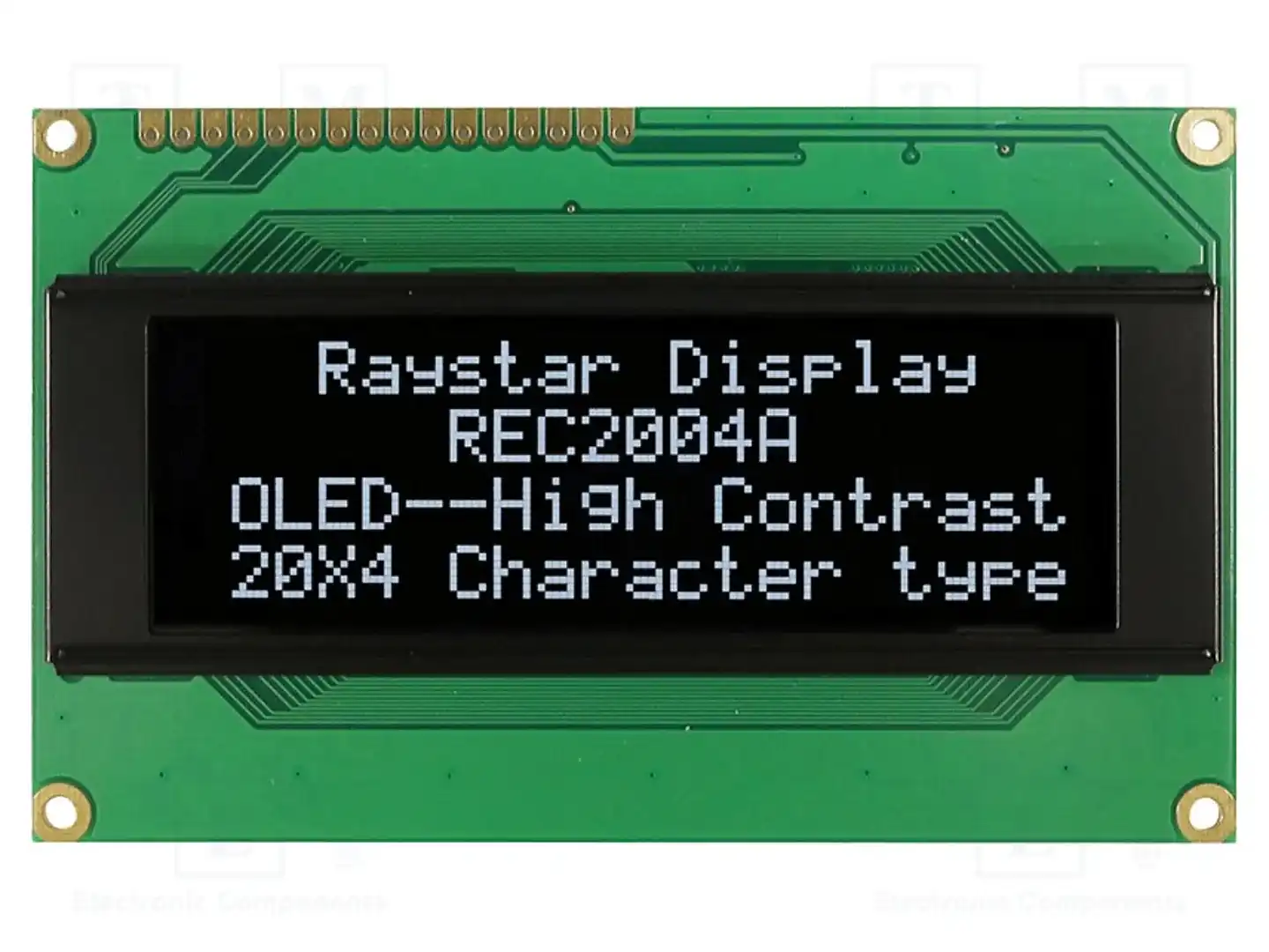 RAYSTAR OPTRONICS REC002004AWPP5N00100 — Дисплеи OLED буквенно-цифровые