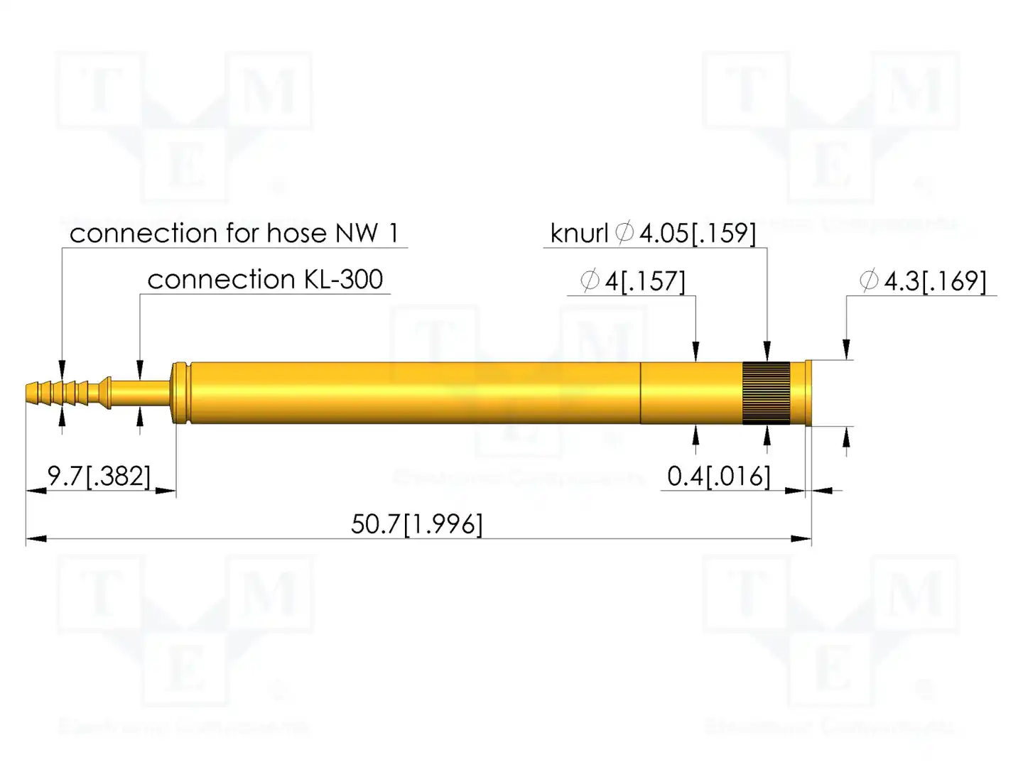 INGUN KS-388M-1 — Гнёзда для измерительных щупов