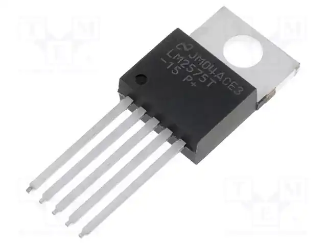 Texas Instruments LM2575T-15/NOPB — Регуляторы напряжения - микросхемы DC/DC