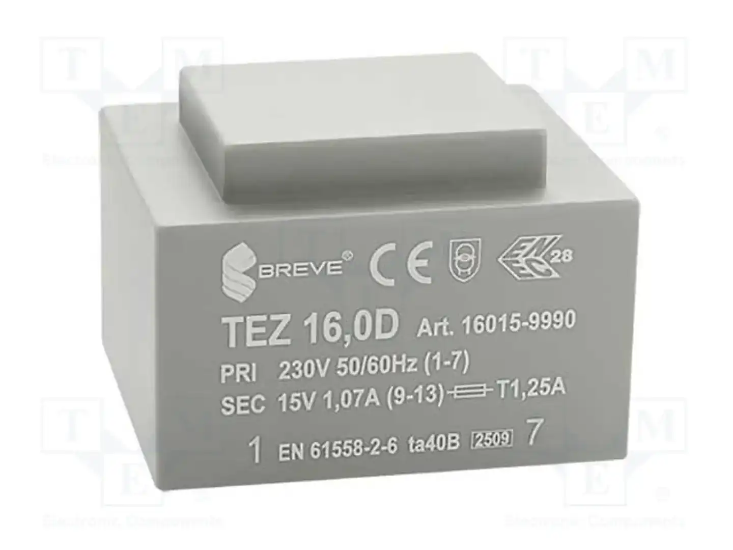 BREVE TUFVASSONS 16015-9990 — Трансформаторы PCB