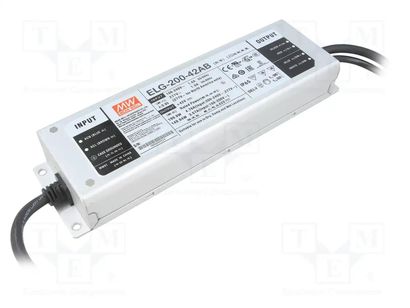 MEAN WELL ELG-200-42AB — Блоки питания для LED