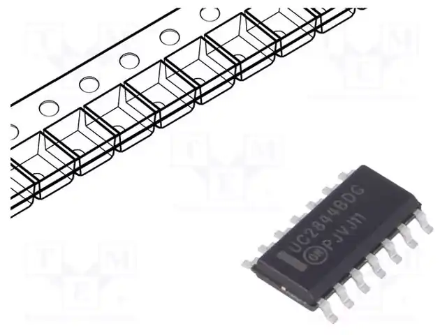 onsemi UC2844BDR2G — Регуляторы напряжения - микросхемы ШИМ