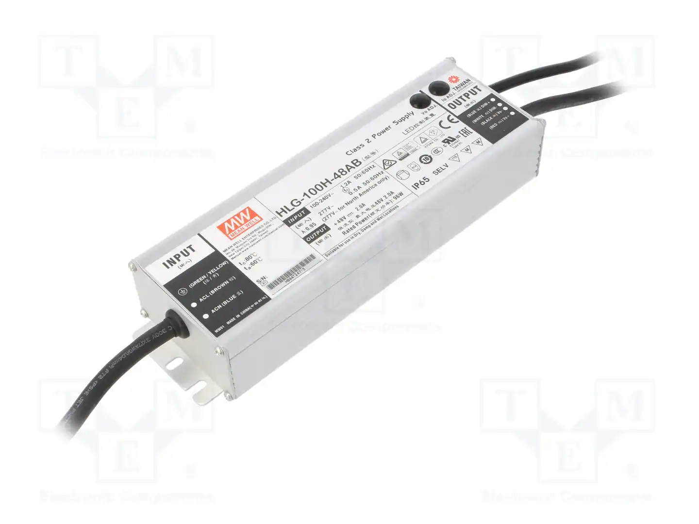 MEAN WELL HLG-100H-48AB — Блоки питания для LED