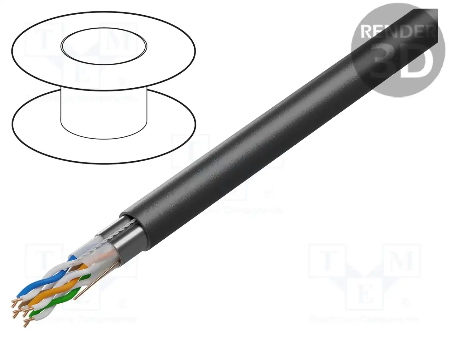 LANBERG LCF5-30CU-0305-BK — Провода телекоммуникационные