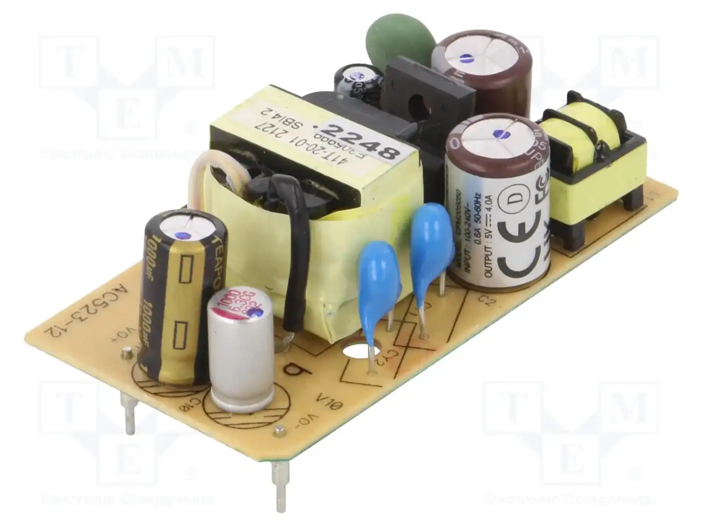 CINCON CFM20S050 — Преобразователи AC/DC для PCB