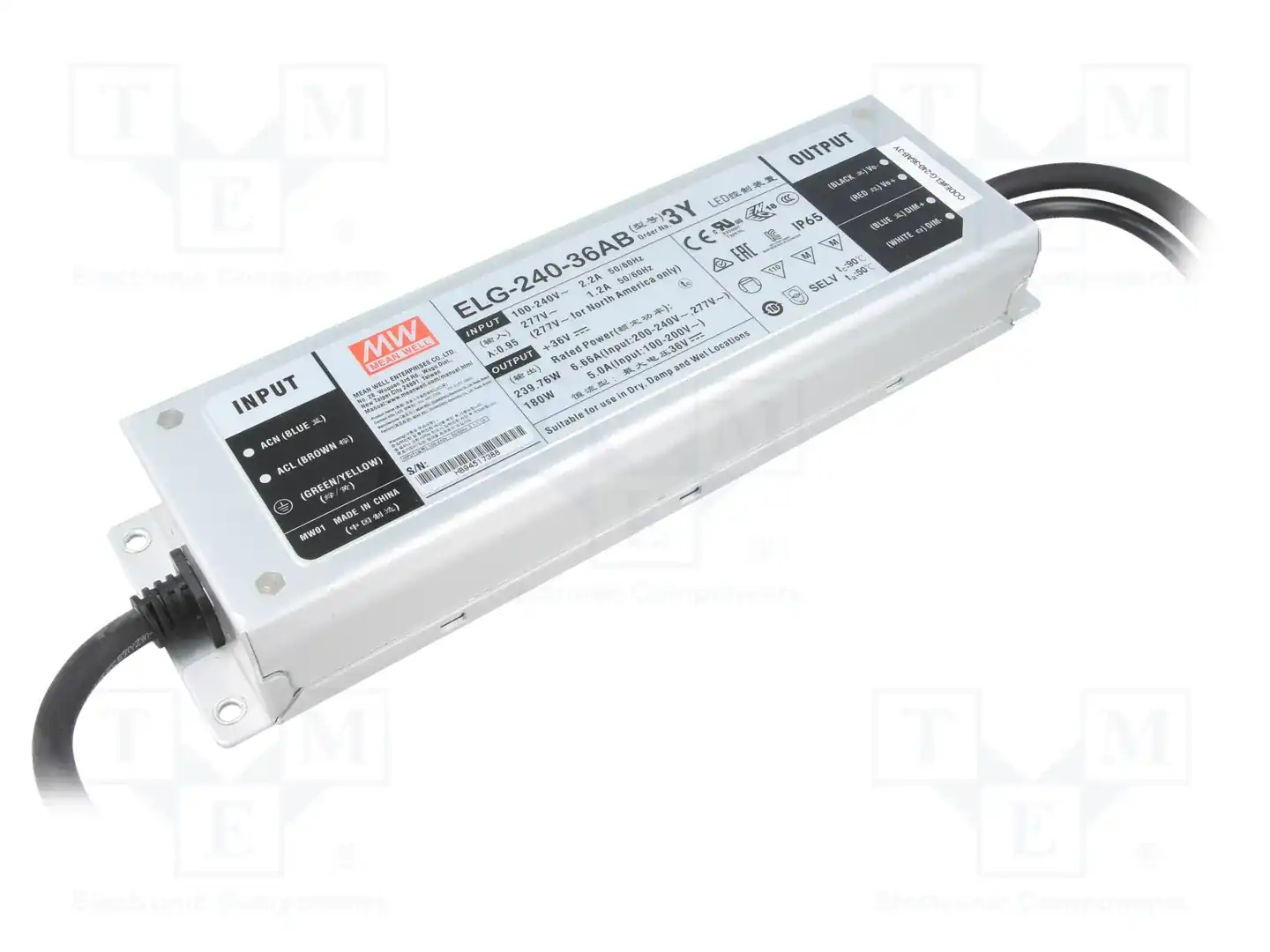 MEAN WELL ELG-240-36AB-3Y — Блоки питания для LED