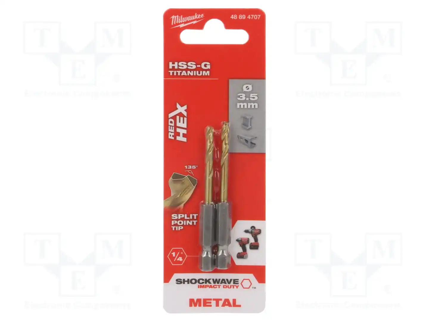 Milwaukee 48894707 — Сверла по металлу