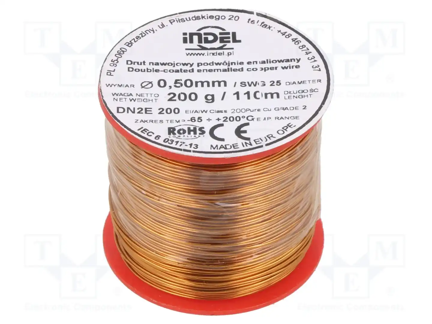 INDEL DN2E0,50-200G — Проволока обмоточная