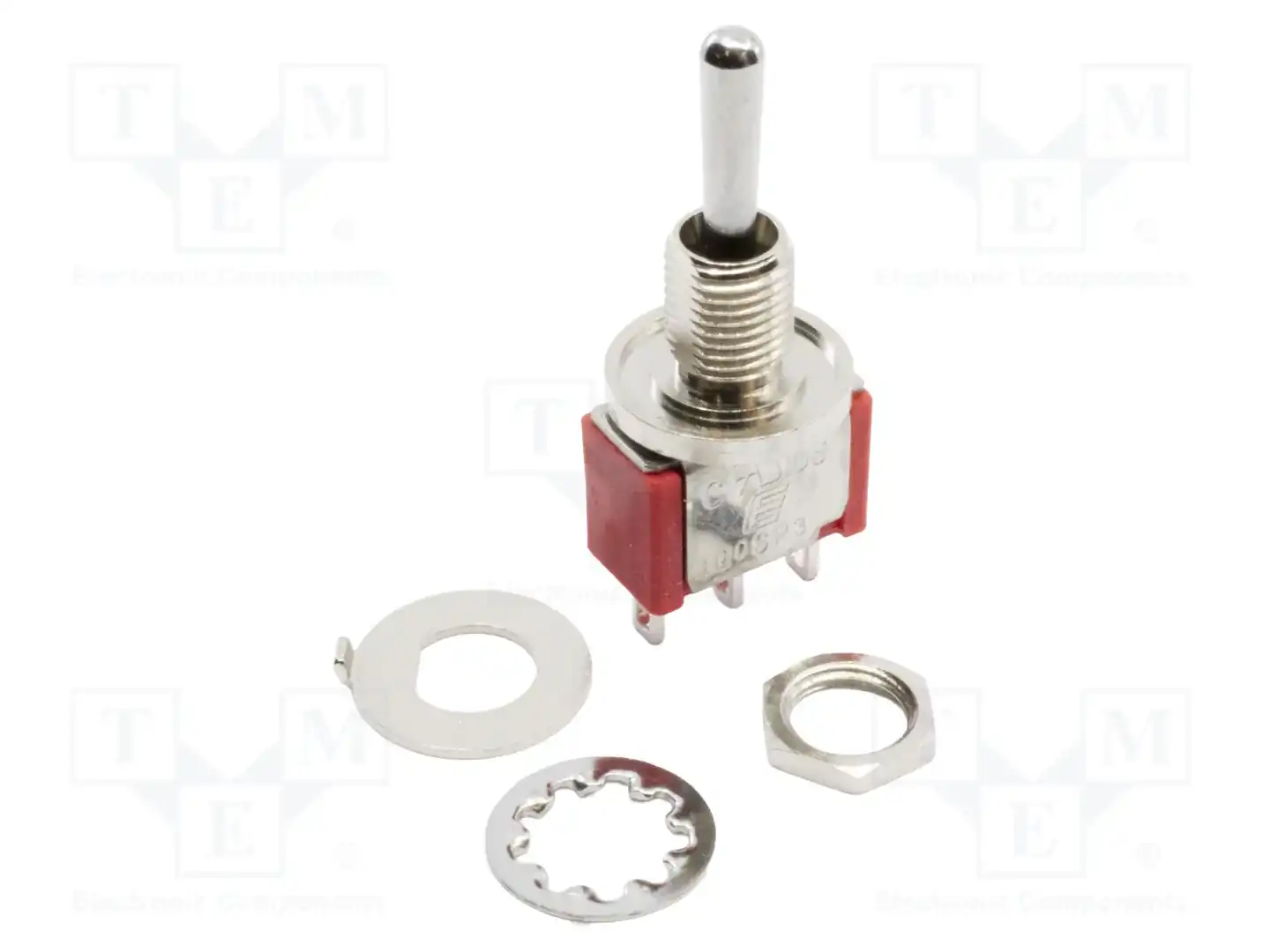E-SWITCH 100SP3T1B9M1QEH — Переключатели рычажные