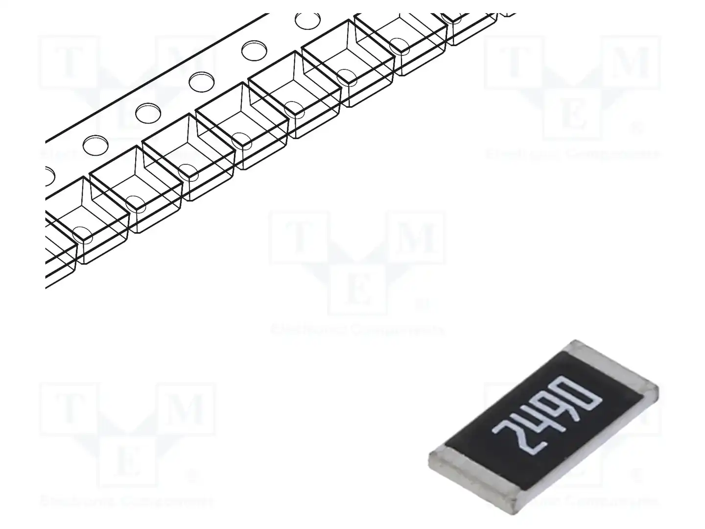 Viking PWR12DTEA2490 — Резисторы SMD