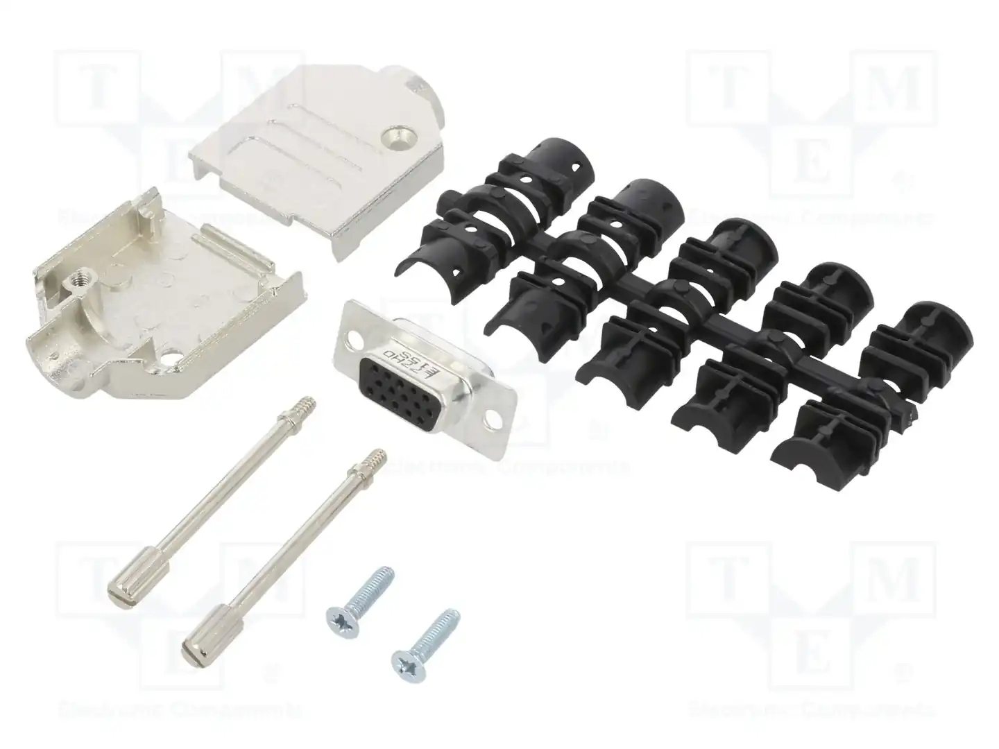 AMPHENOL COMMUNICATIONS SOLUTIONS L17DTZK09+L77HDE15S — Комплектные штекеры D-Sub