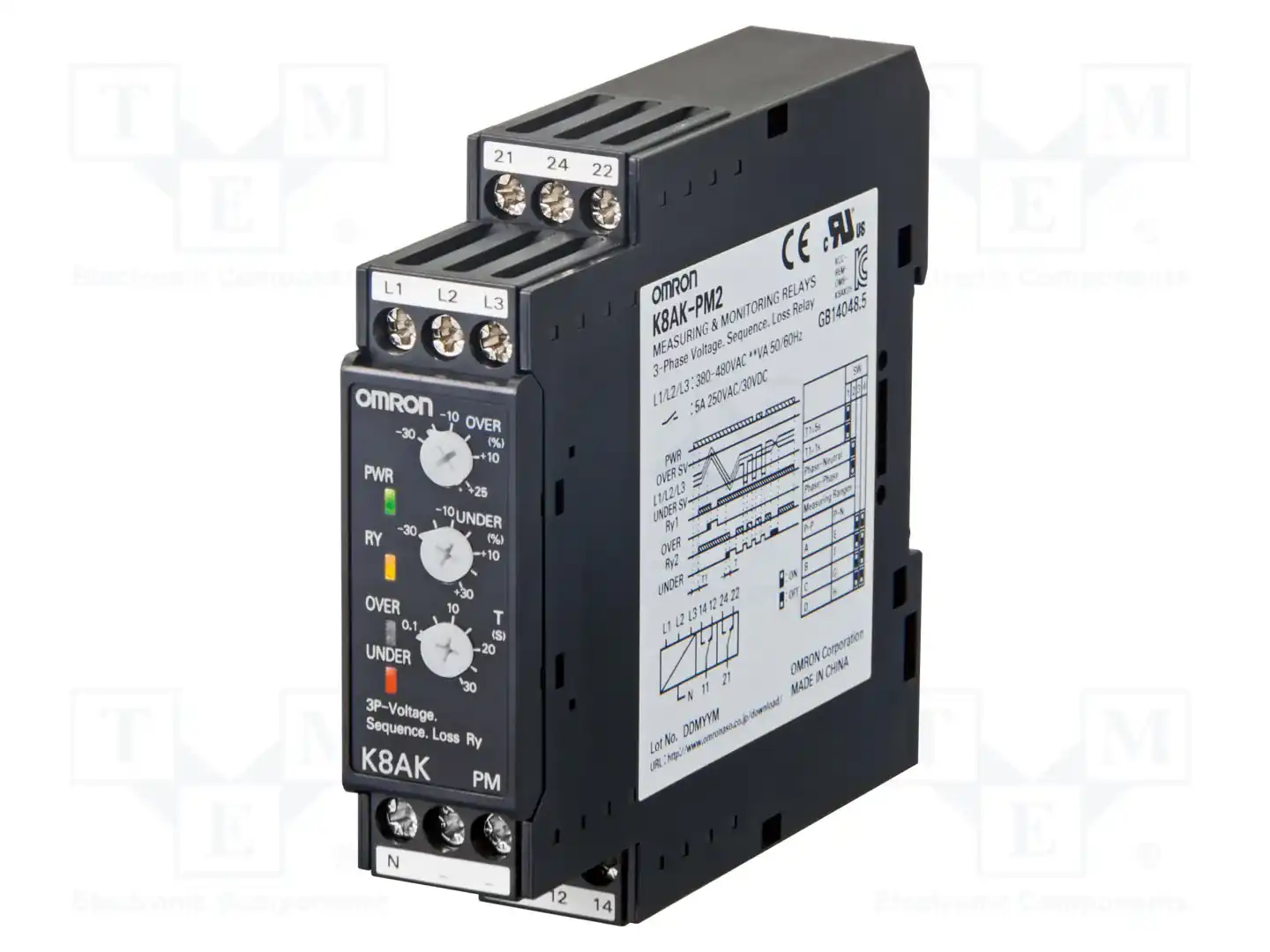 OMRON K8AK-PM1 — Контрольные реле