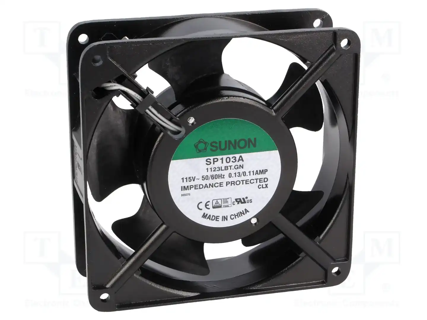 SUNON SP103A1123LBT.GN — Вентиляторы AC 115V