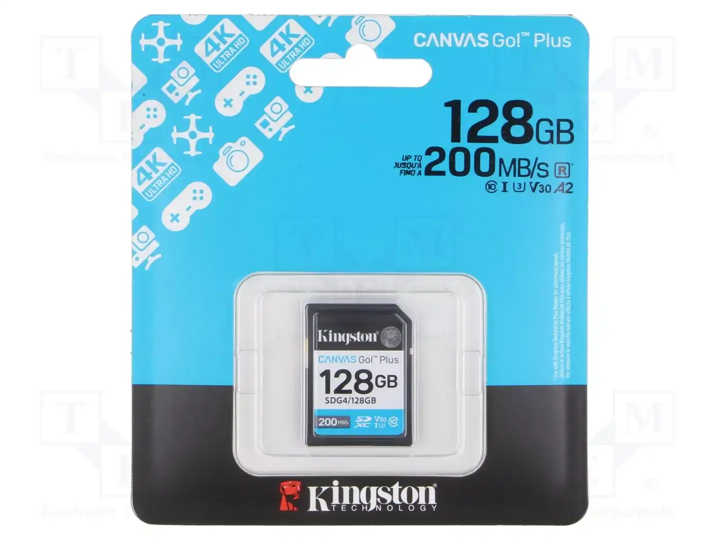 KINGSTON TECHNOLOGY SDG4/128GB — Карты памяти
