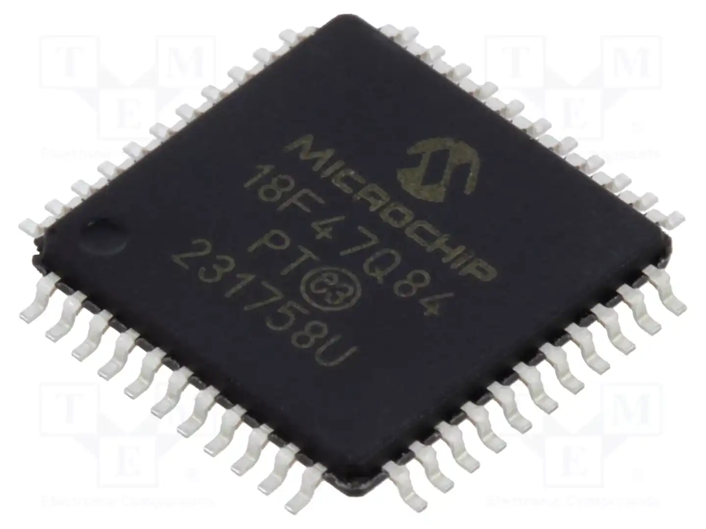 Microchip Technology PIC18F47Q84-I/PT — Линейка PIC 8-bit