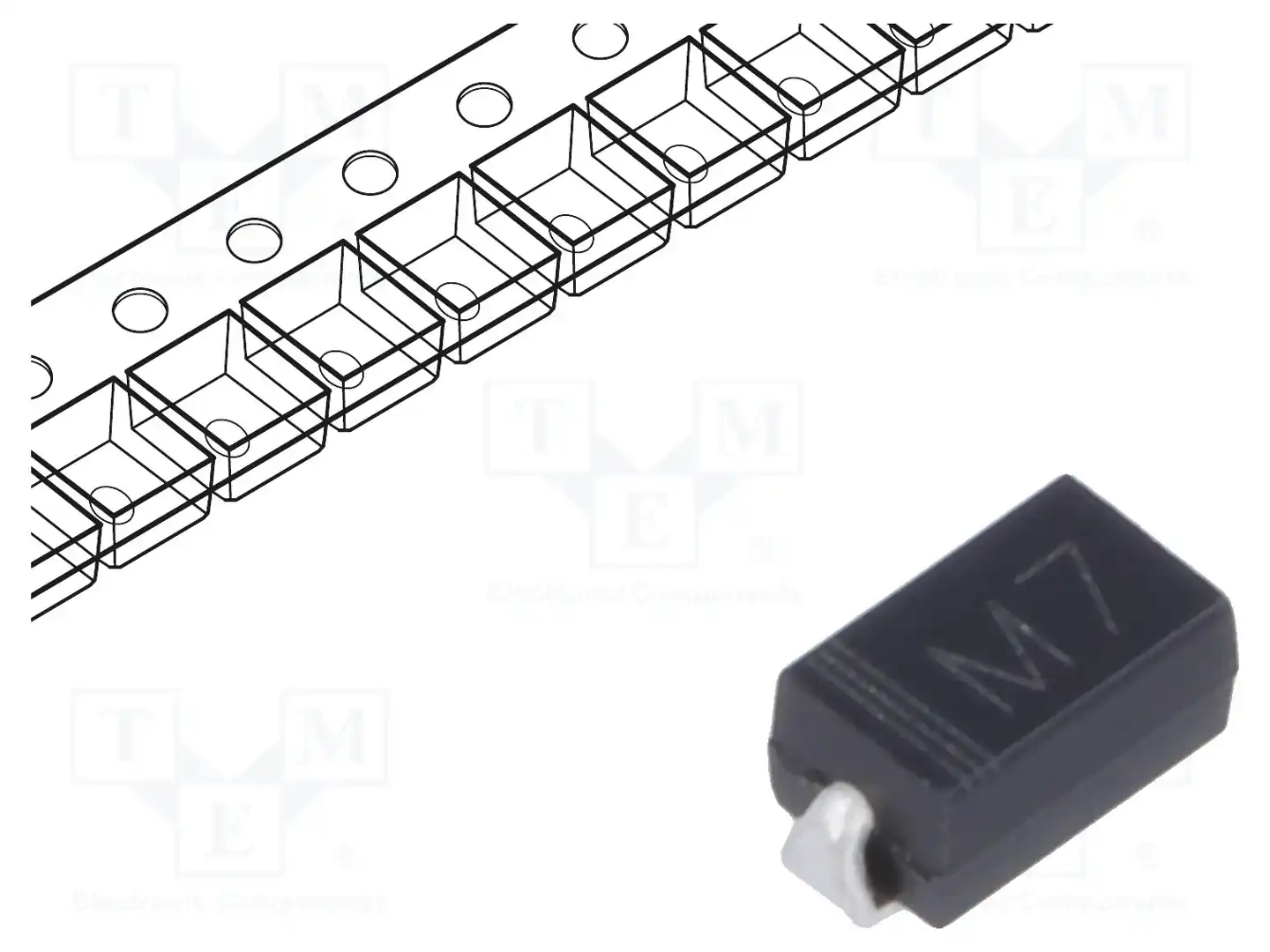 DACO Semiconductor M7 — Универсальные диоды SMD