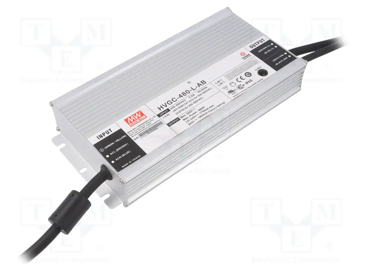MEAN WELL HVGC-480-L-AB — Блоки питания для LED