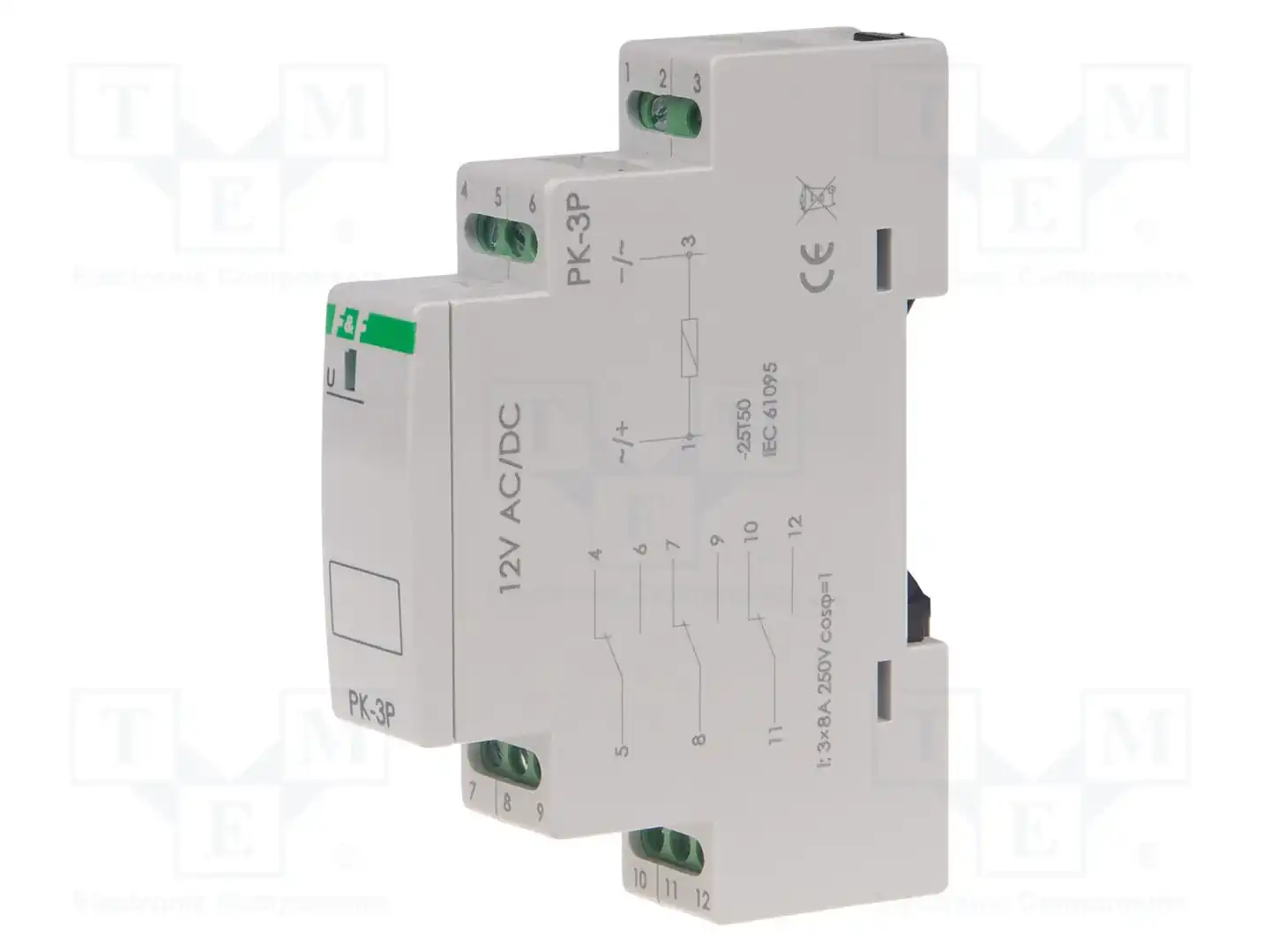 F&F PK-3P-12V — Монтажные реле