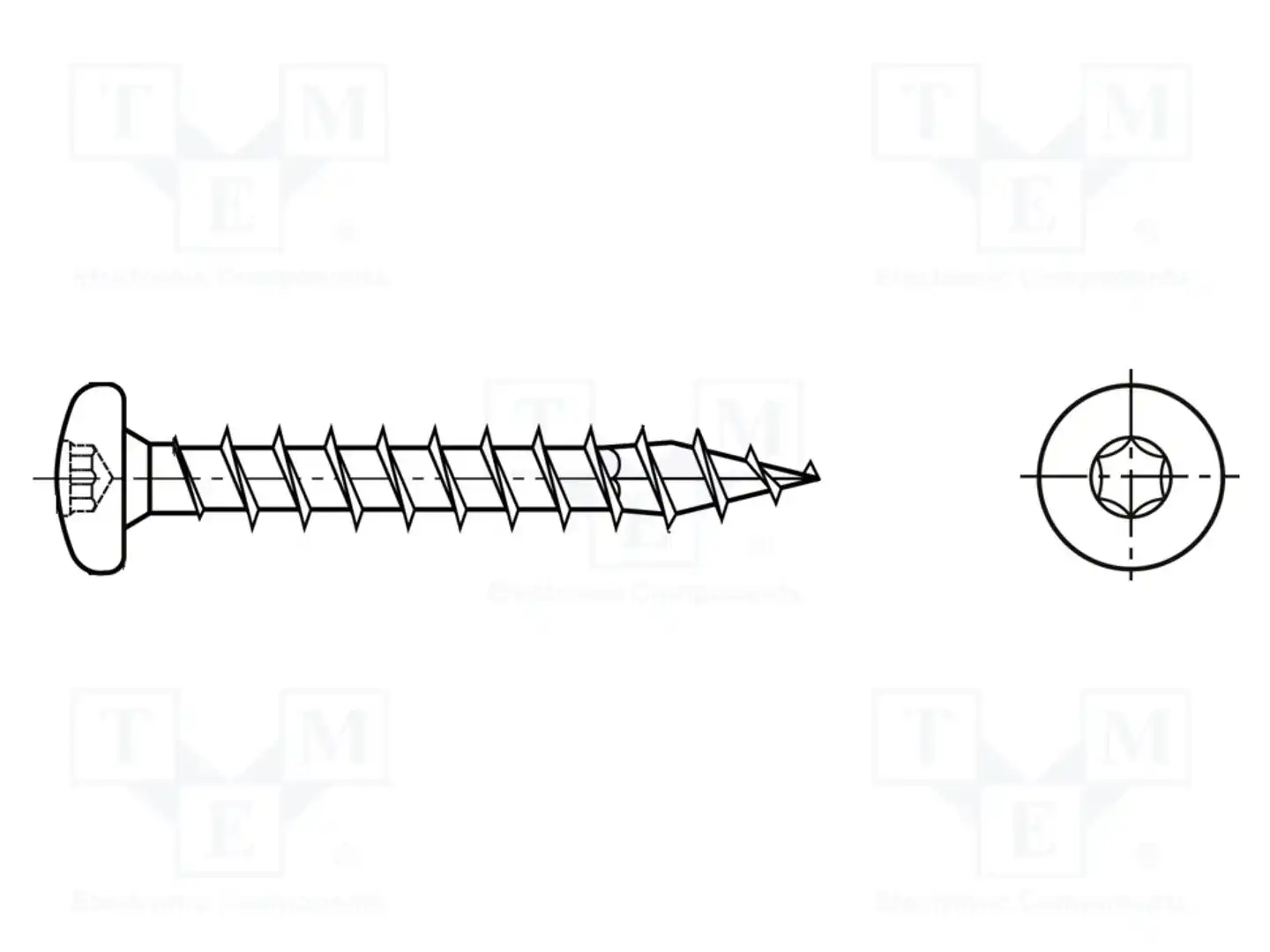 BOSSARD 3620465 — Шурупы