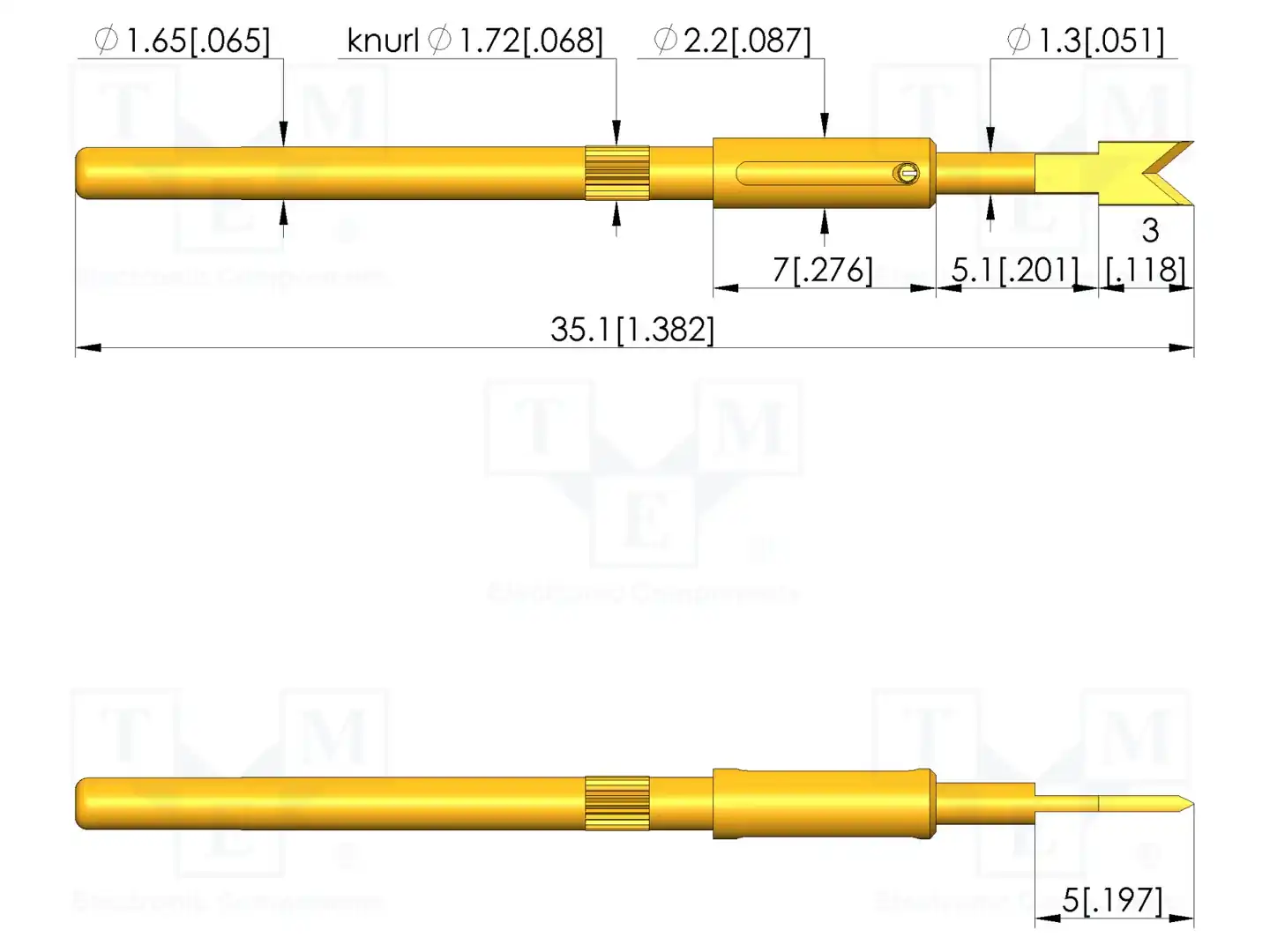INGUN GKS-710 221 050 A 5007 — Измерительные щупы