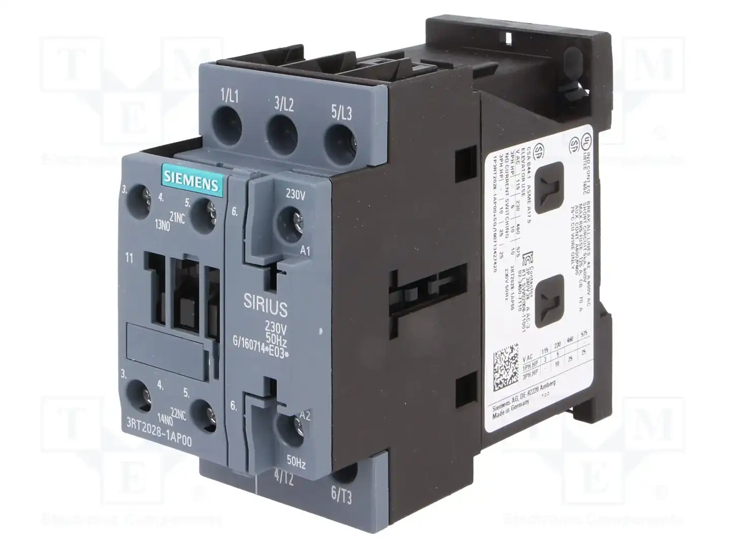 SIEMENS 3RT2028-1AP00 — Контакторы - главные модули