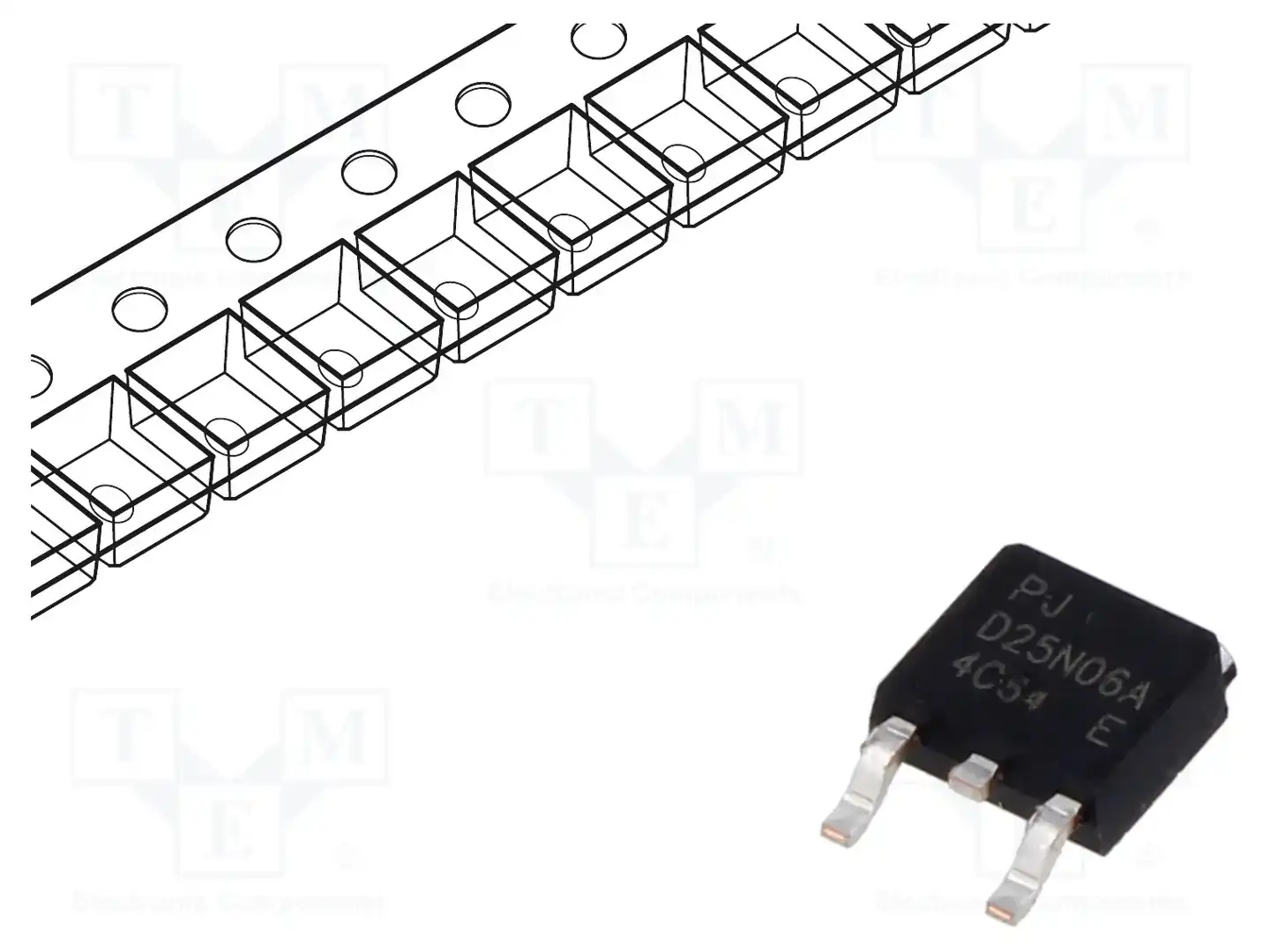 PanJit Semiconductor PJD25N06A_L2_00001 — Транзисторы с каналом N SMD