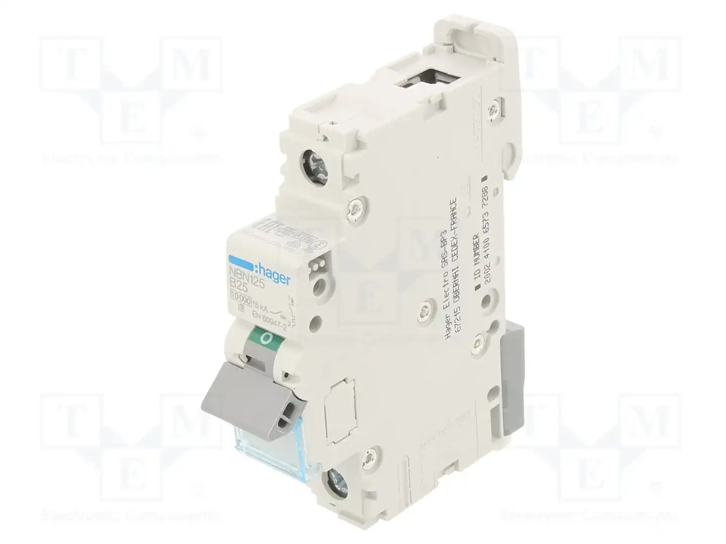 HAGER NBN125 — Выключатели максимального тока