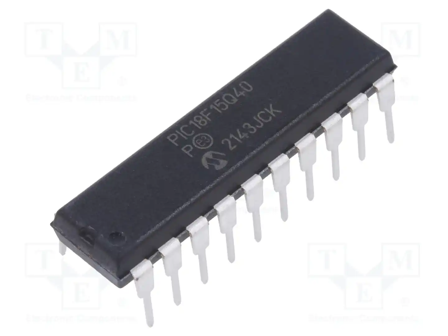 Microchip Technology PIC18F15Q40-I/P — Линейка PIC 8-bit