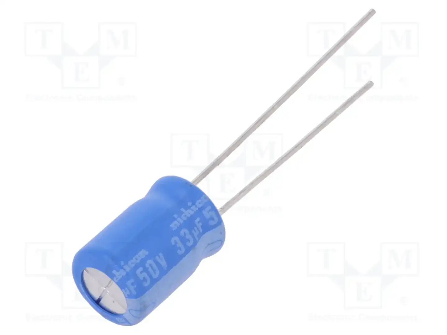 NICHICON UBW1H330MPD — Конденсаторы электролитические THT