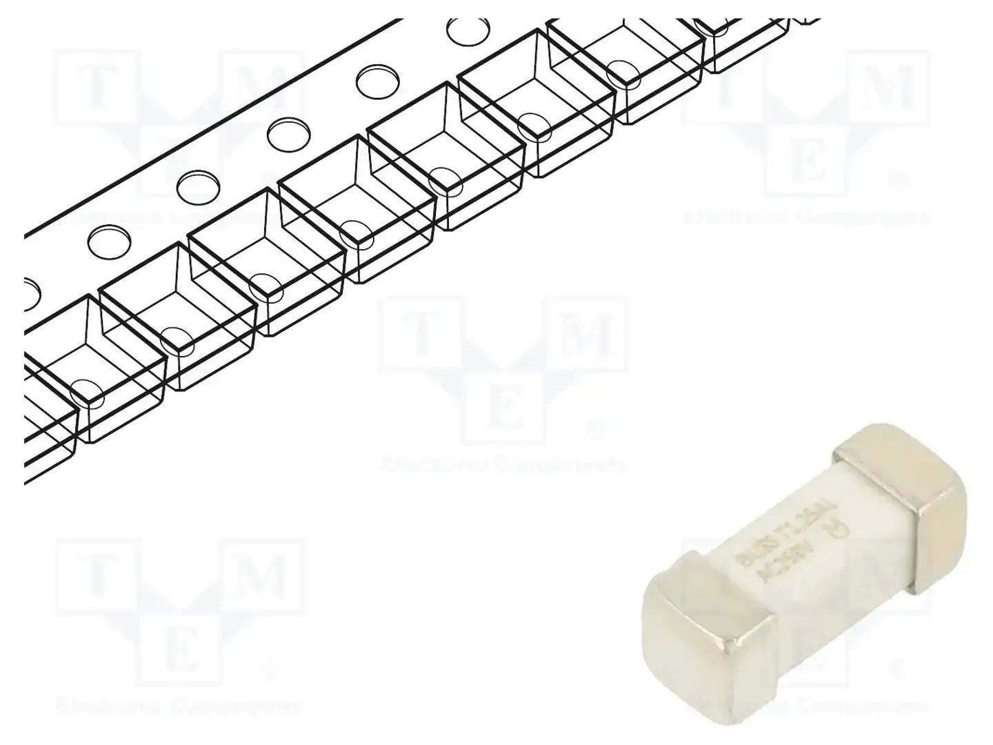 EATON/BUSSMANN TR-1245UMFT1-25-R — Предохранители SMD UMT медленные