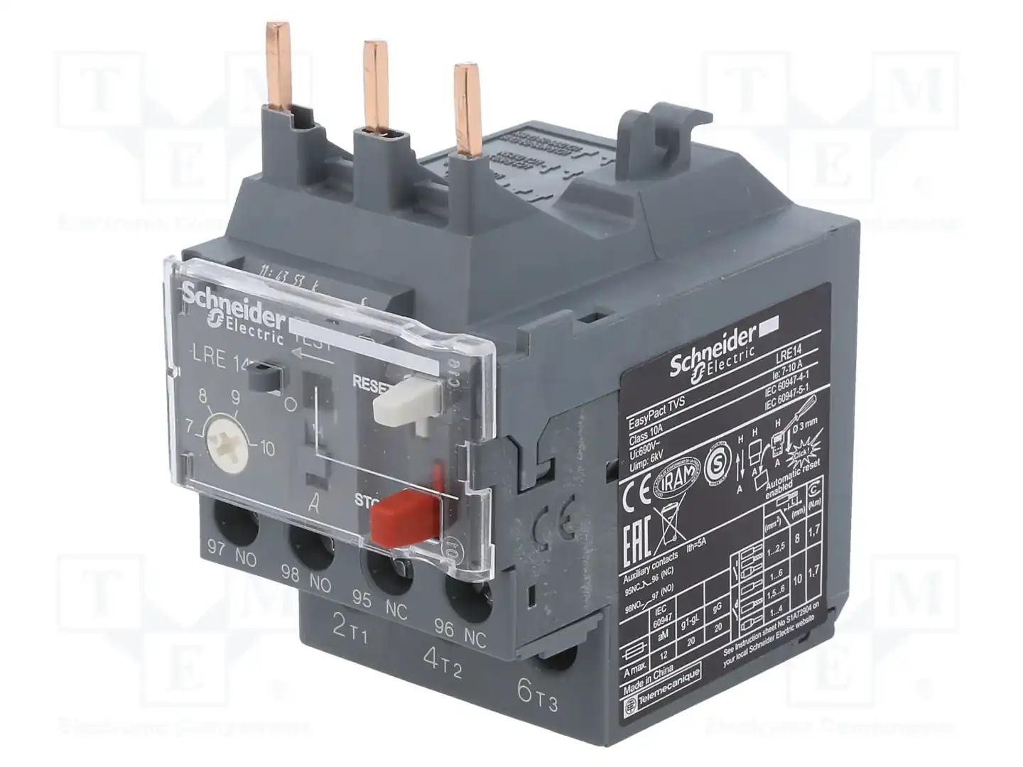 SCHNEIDER ELECTRIC LRE14 — Контакторы - дополнительное оборудование