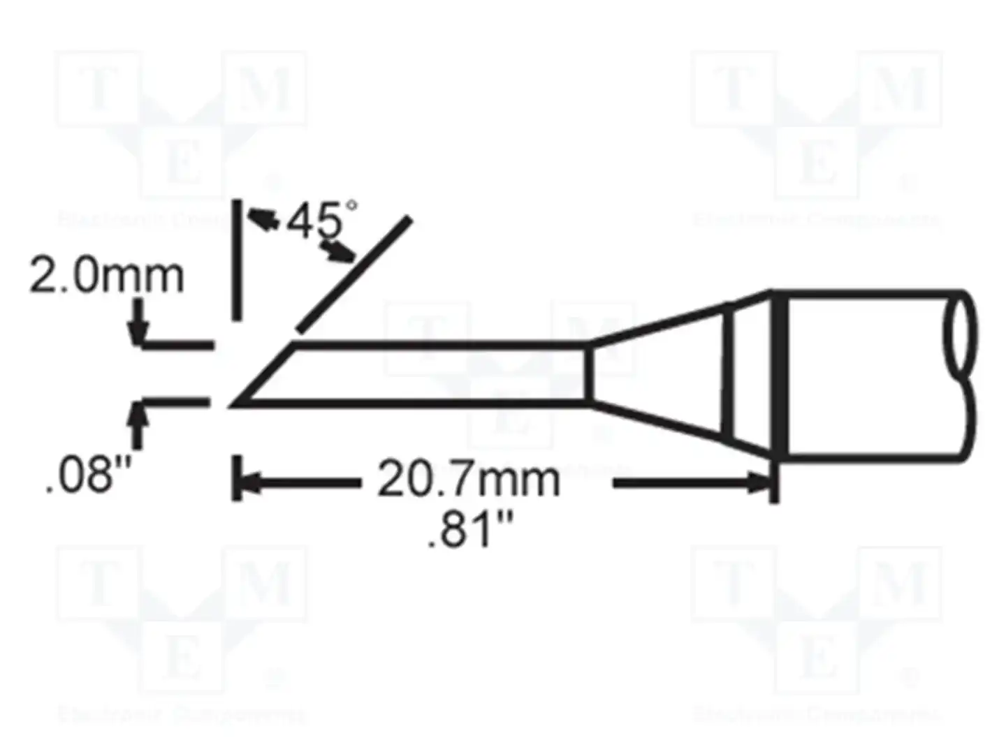 METCAL SFV-DRH420AR — Жала паяльников