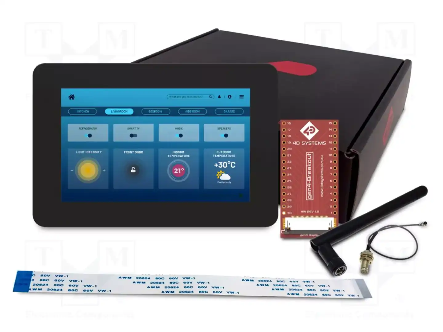 4D Systems GEN4-ESP32-50CT-CLB — Интеллигентные дисплеи