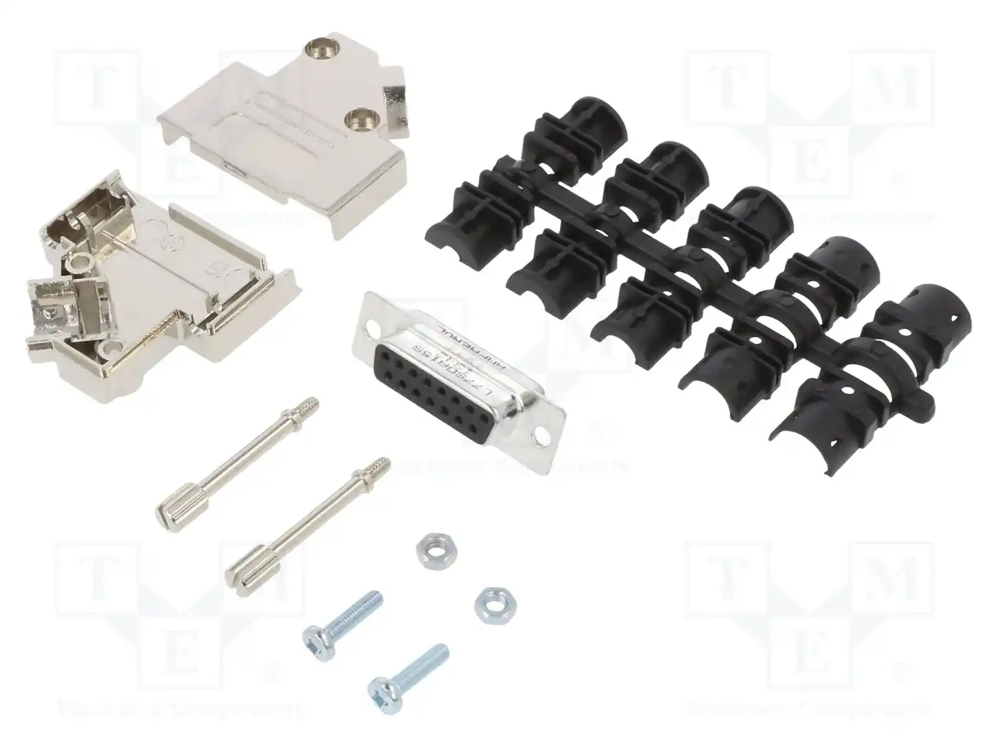 AMPHENOL COMMUNICATIONS SOLUTIONS L17D45PK-M-15+L77SDA15S — Комплектные штекеры D-Sub