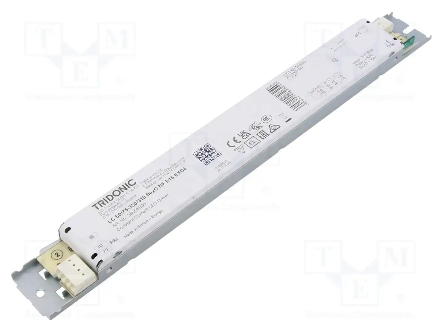 TRIDONIC LC 60/75-330/310 FLEXC NF H16 EXC4 — Блоки питания для LED