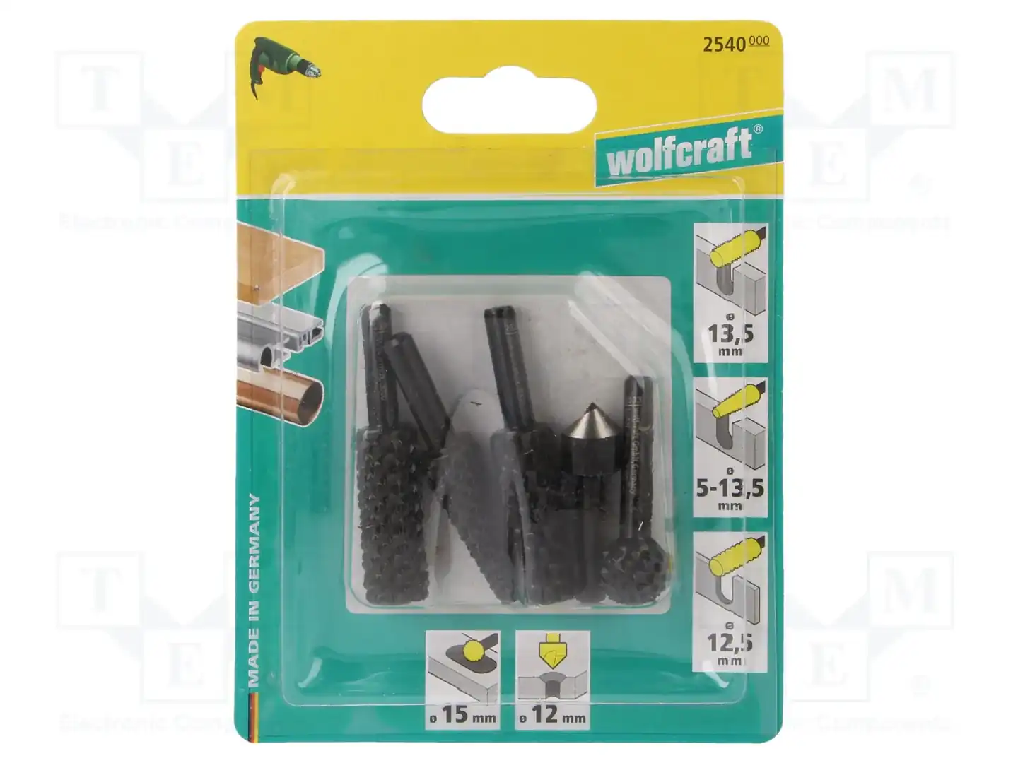 WOLFCRAFT 2540000 — Сверла прочие